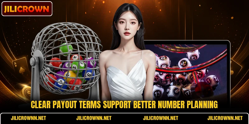 Clear payout terms support better number planning Clear payout terms support better number planning