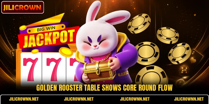 Golden Rooster table shows core round flow Golden Rooster table shows core round flow